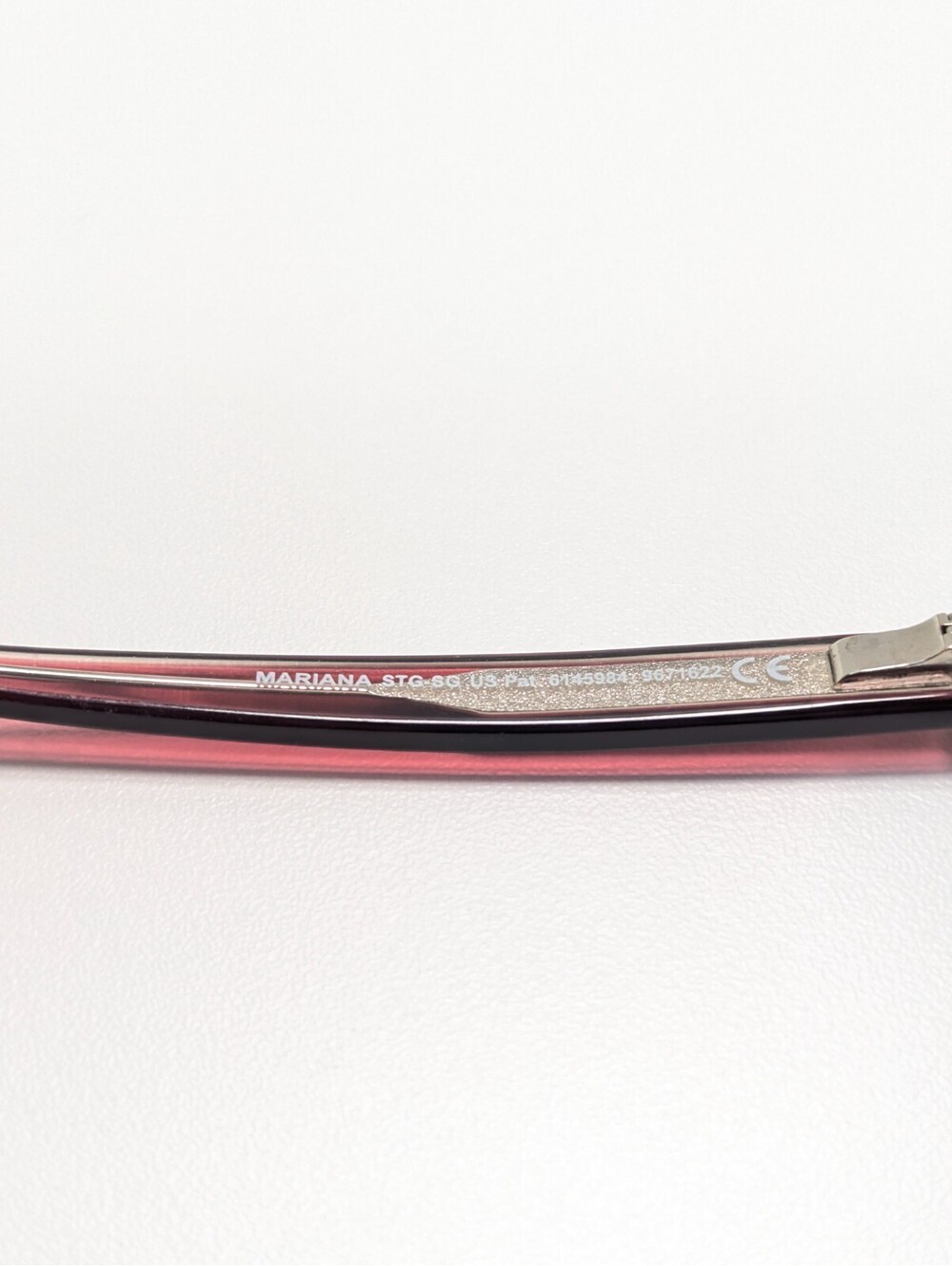 Maui Jim MJ828-520 Mariana Pink Gradient Red Rose Oval Sunglasses 55-18-140 - Picture 8 of 9